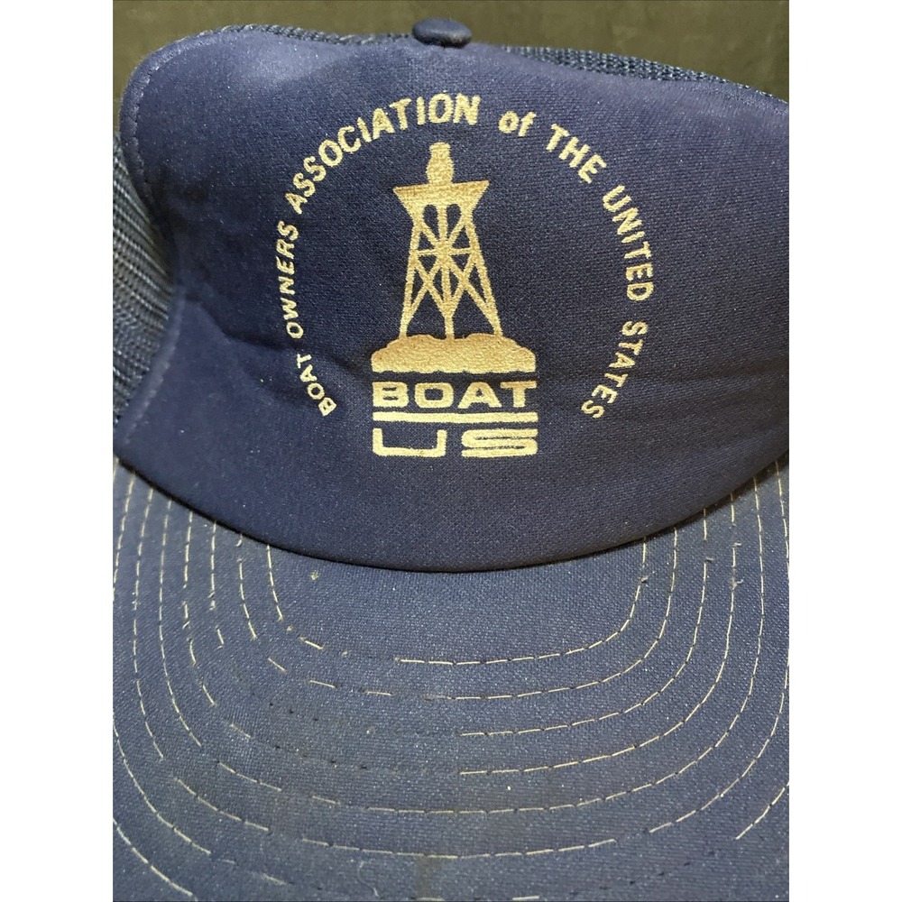 VTG Trucker Hat Boat Owners Association Of The United States Boat US Foam E3